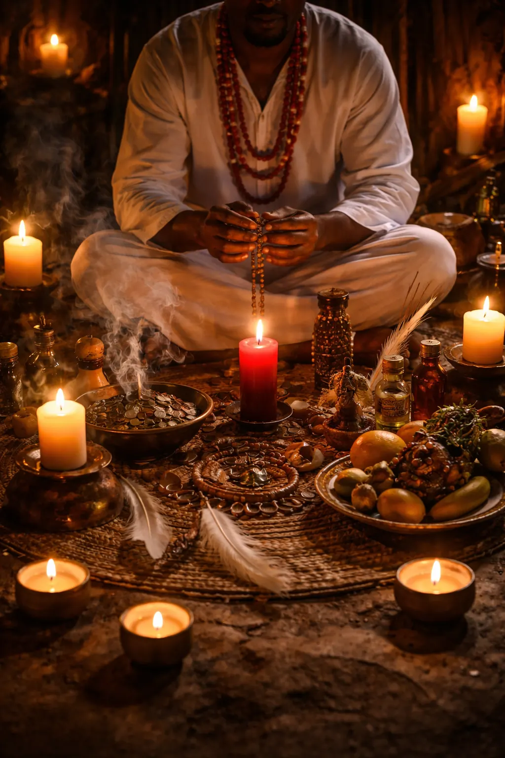 African spiritual ritual voyant africain